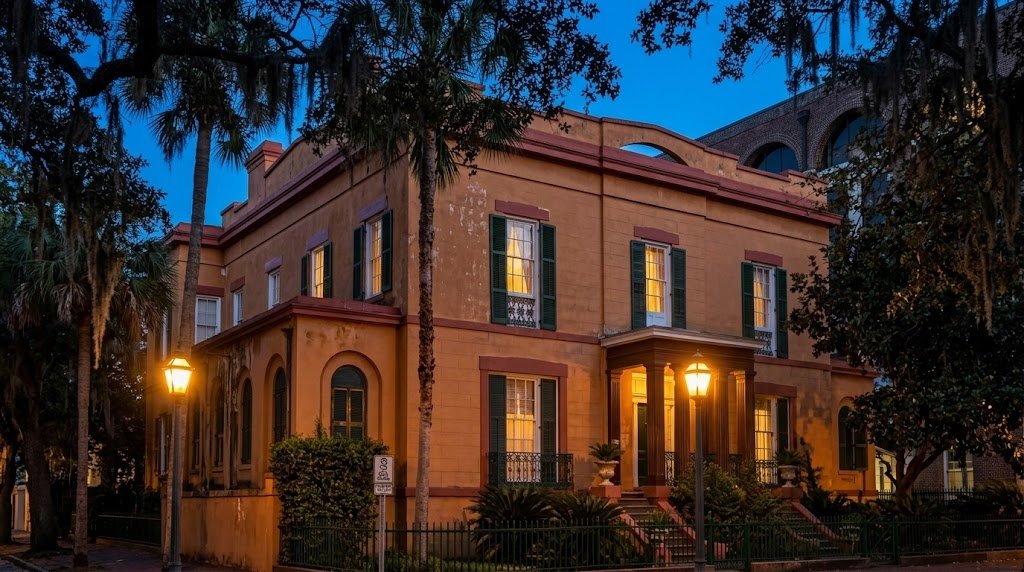 The Sorrel-Weed House, famous for savannah ghost stories and haunted history